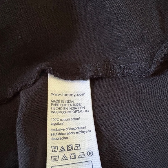 Tommy Hilfiger Cotton Black Dress - Picture 6 of 6